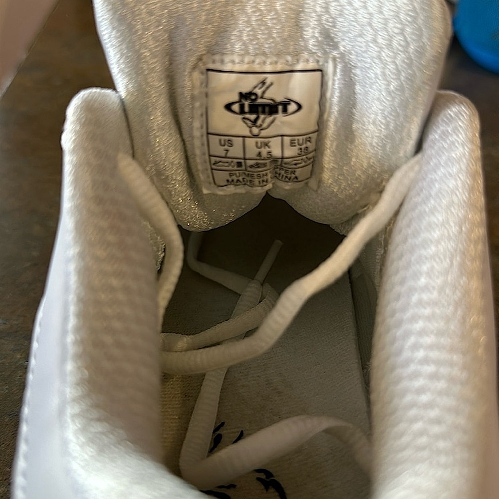 No Limit cheer shoes women’s size 7M, very gently used